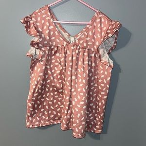 Youth Girls Good Girl Flutter Top